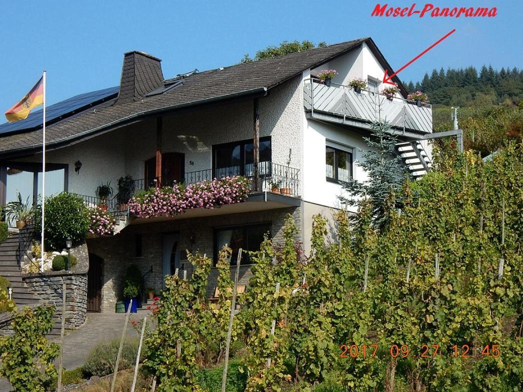 Mosel-Panorama Appartement Enkirch Buitenkant foto